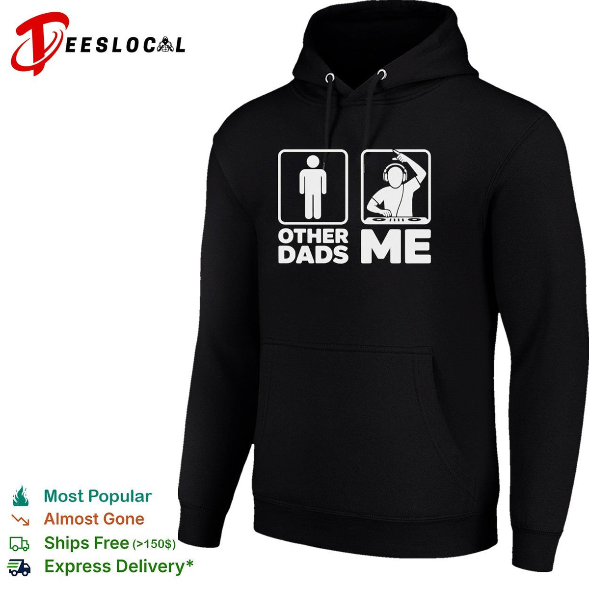 Other Dads Me DJ Funny Music Producer Father Day shirt Unisex