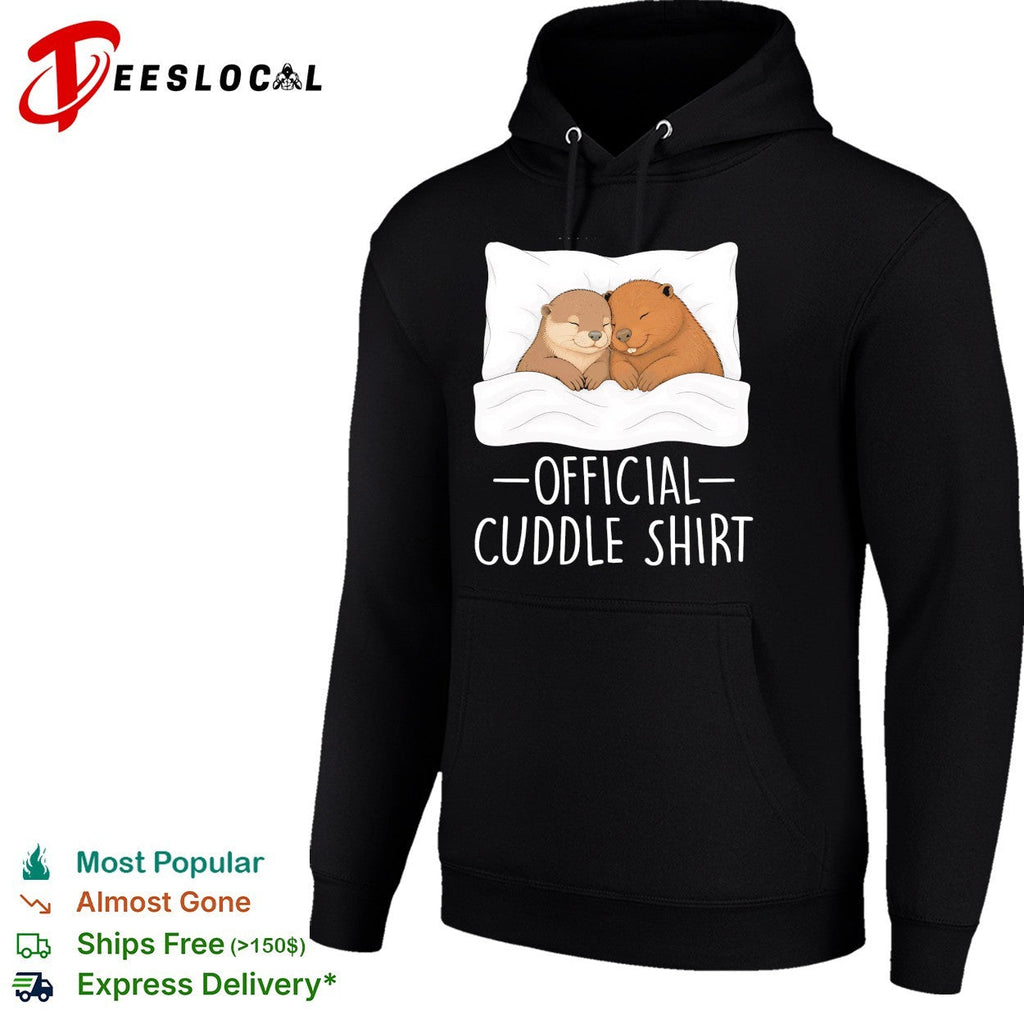 Otter and bear official cuddle shirt Unisex