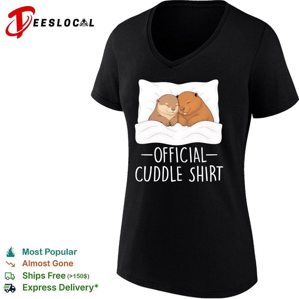 Otter and bear official cuddle shirt Unisex