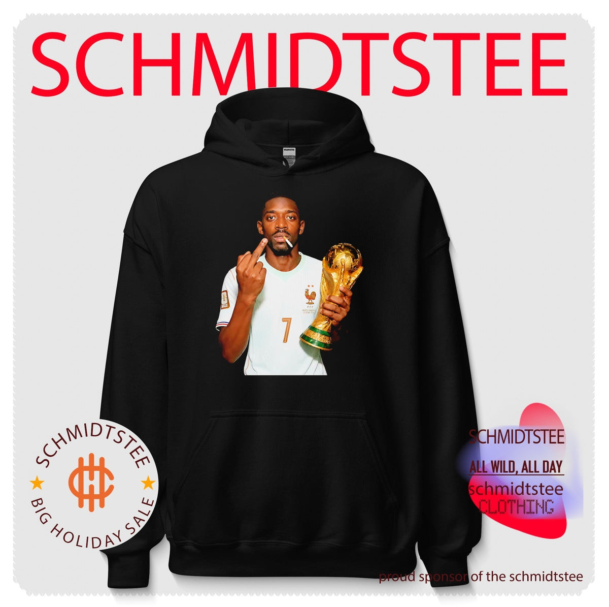 Ousmane Dembélé France National Team 2026 World Cup Champion shirt Unisex