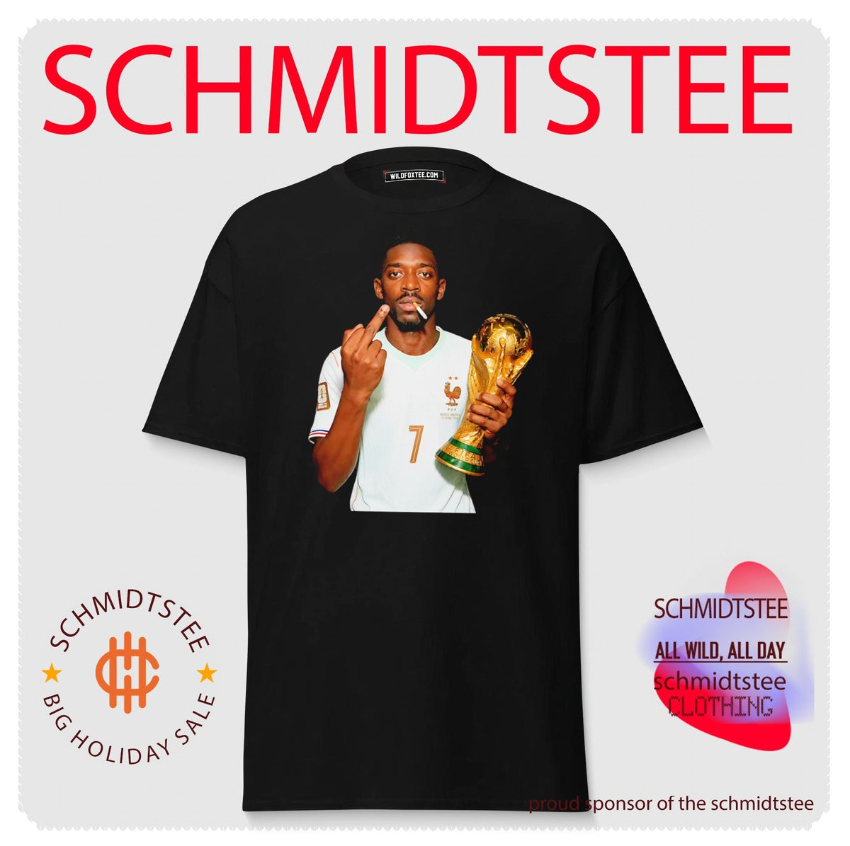 Ousmane Dembélé France National Team 2026 World Cup Champion shirt Unisex