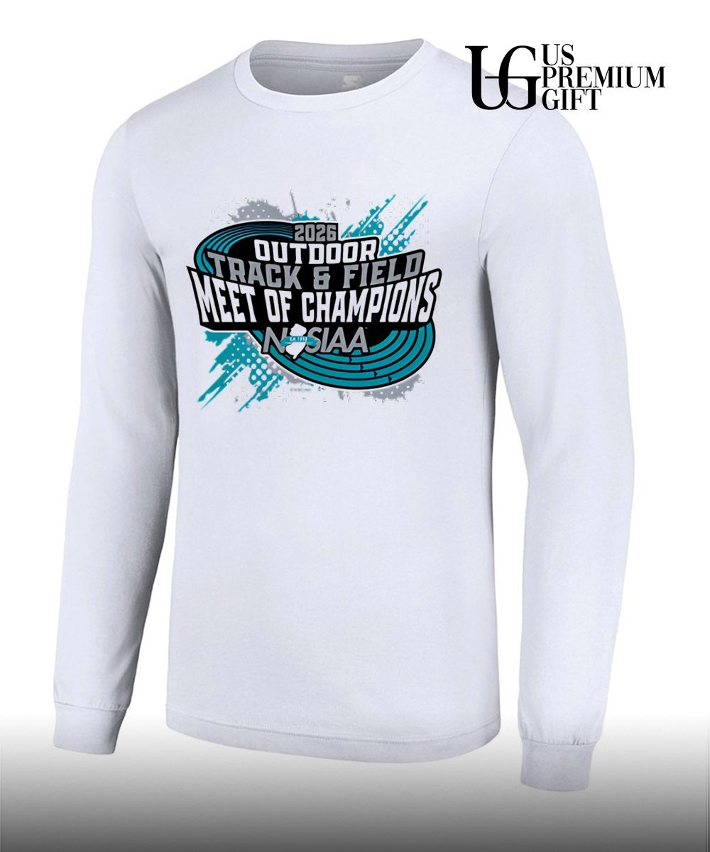 Outdoor Track & Field Meet of Champions NJSIAA 2026 shirt Unisex
