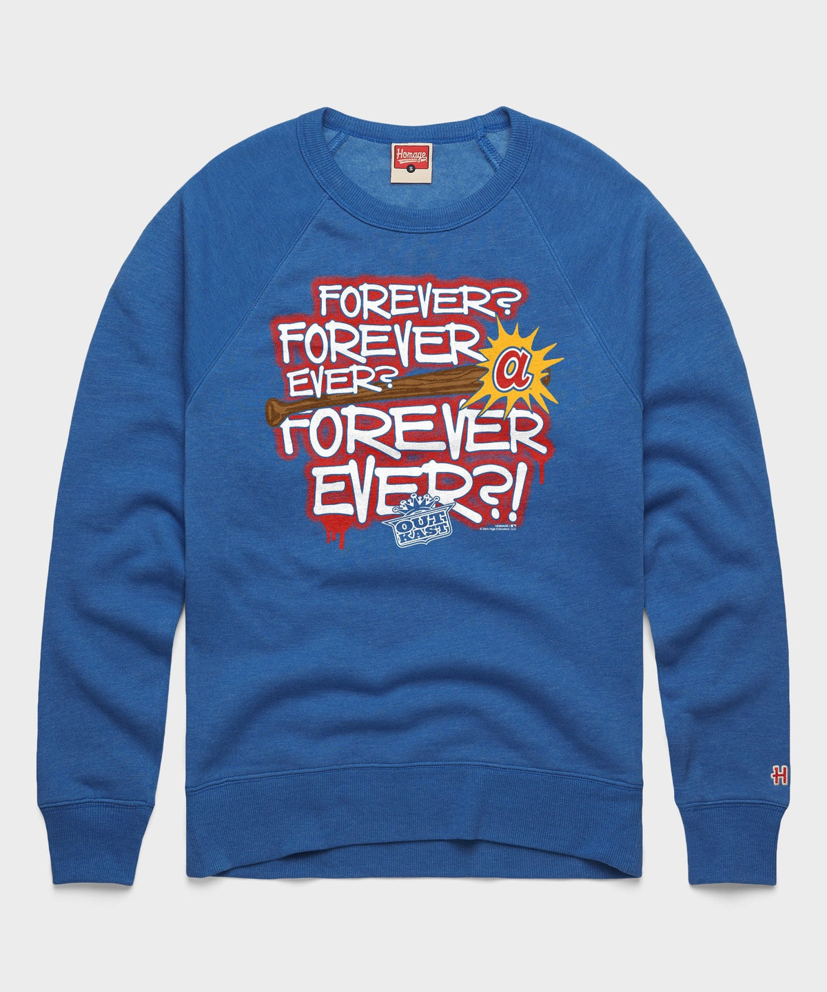 Outkast x Atlanta Braves Forever Ever?! Crewneck Unisex
