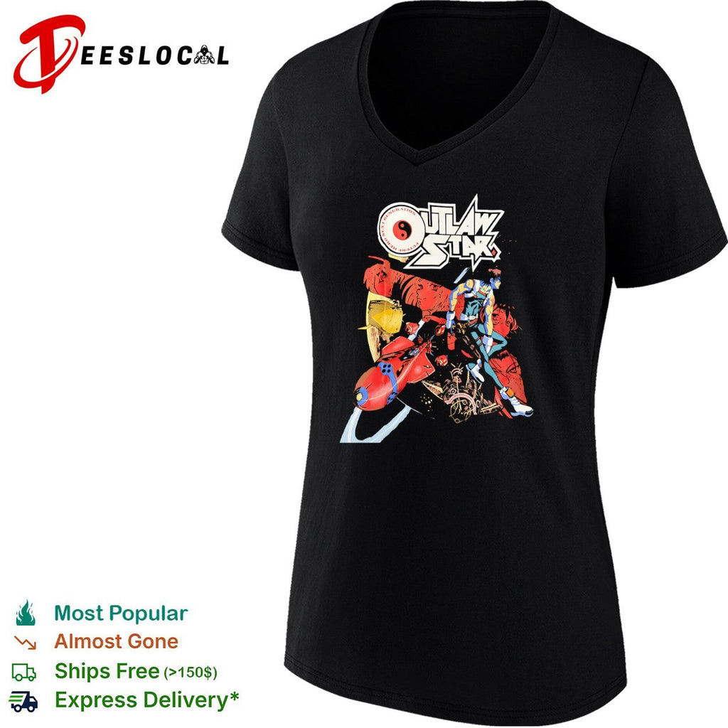Outlaw Star Future Hero Next Generation Gene Starwind Anime Space Series shirt Unisex