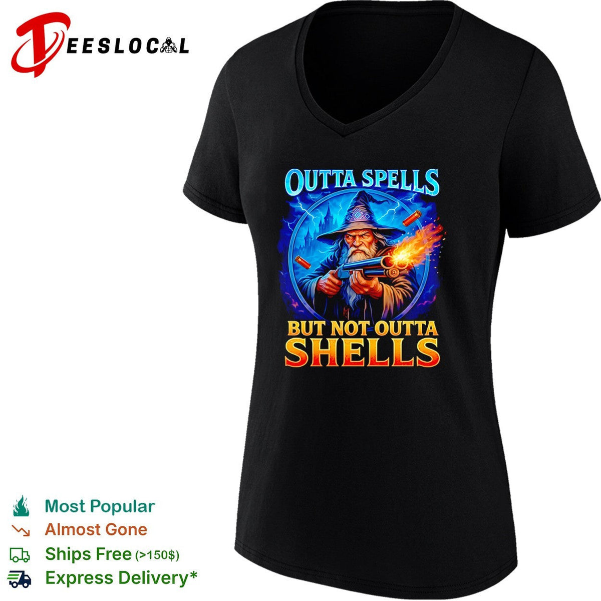 Outta Spells but Not Outta Shells shirt Unisex