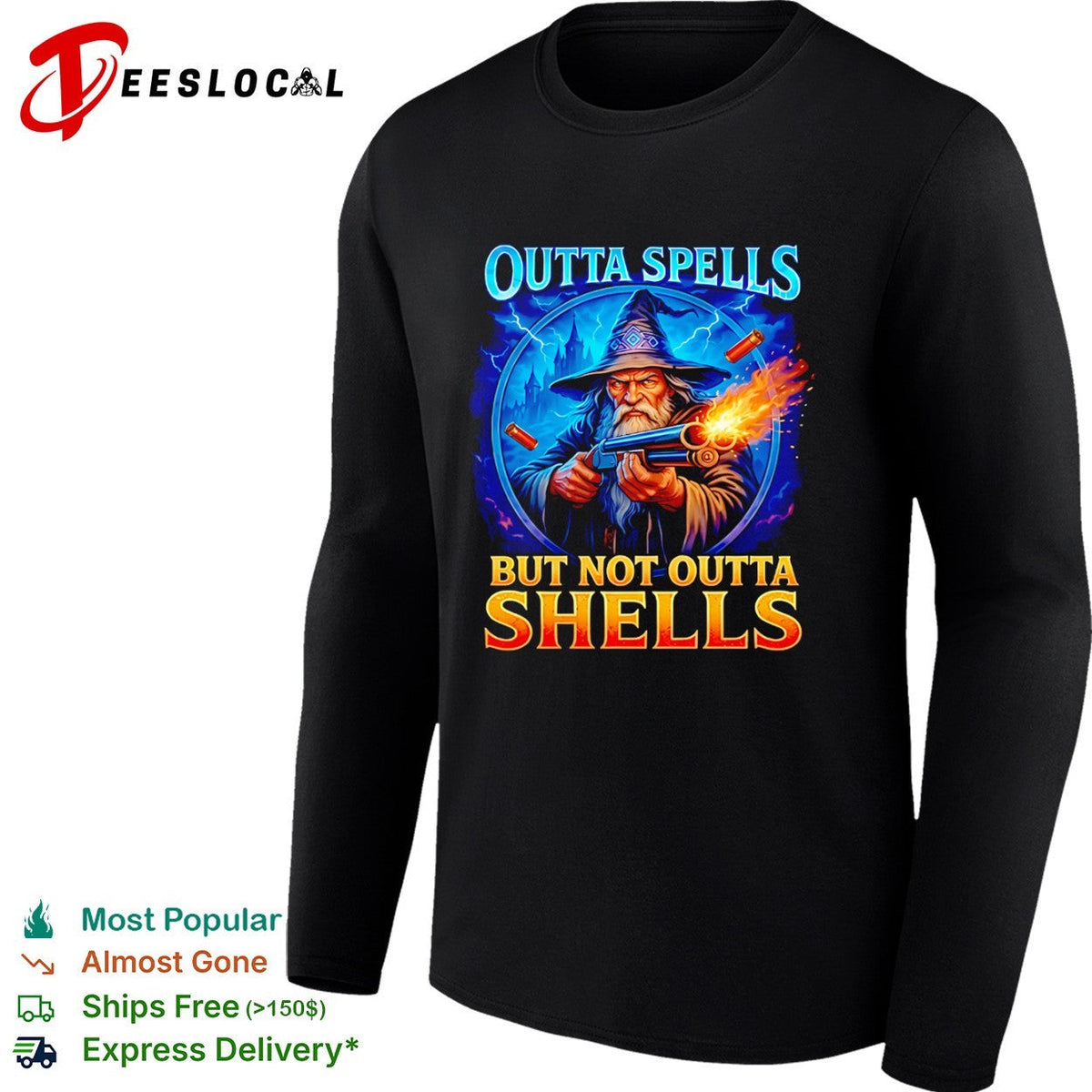 Outta Spells but Not Outta Shells shirt Unisex