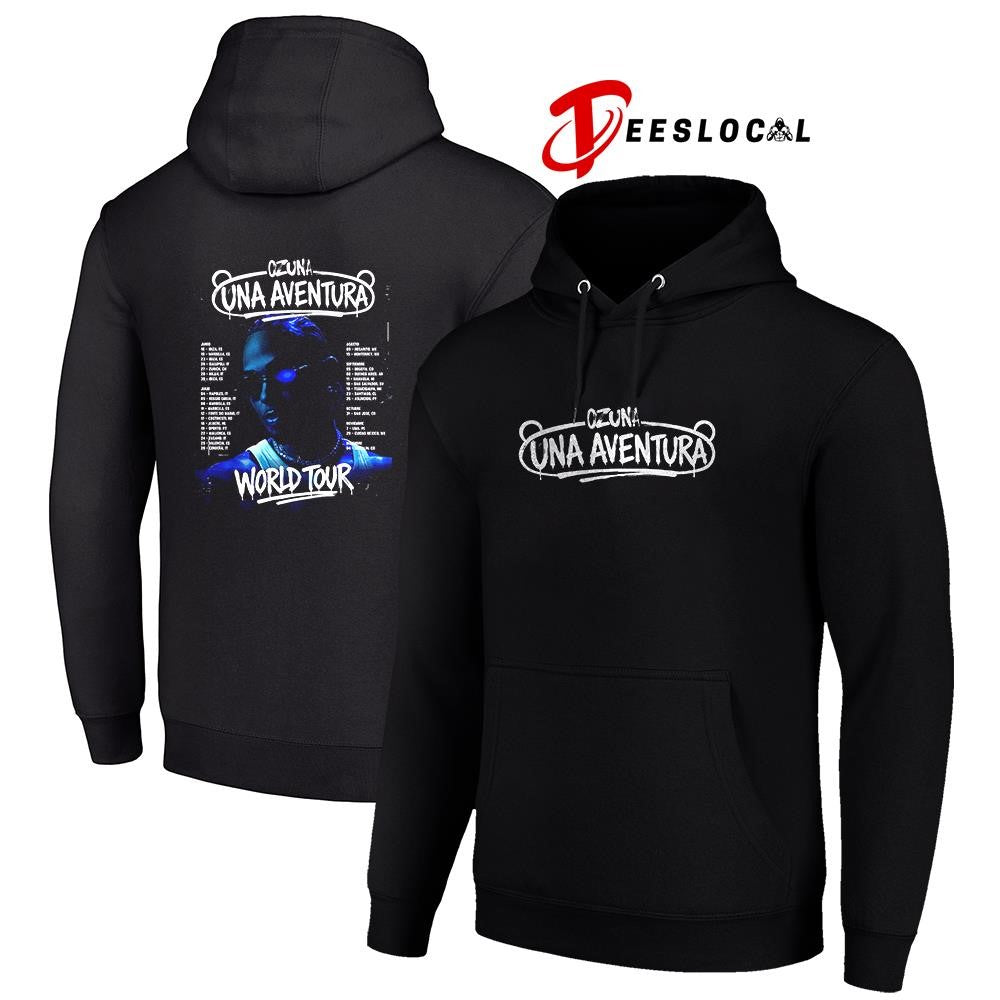 Ozuna Una Aventura world tour schedule dates graphic shirt Unisex