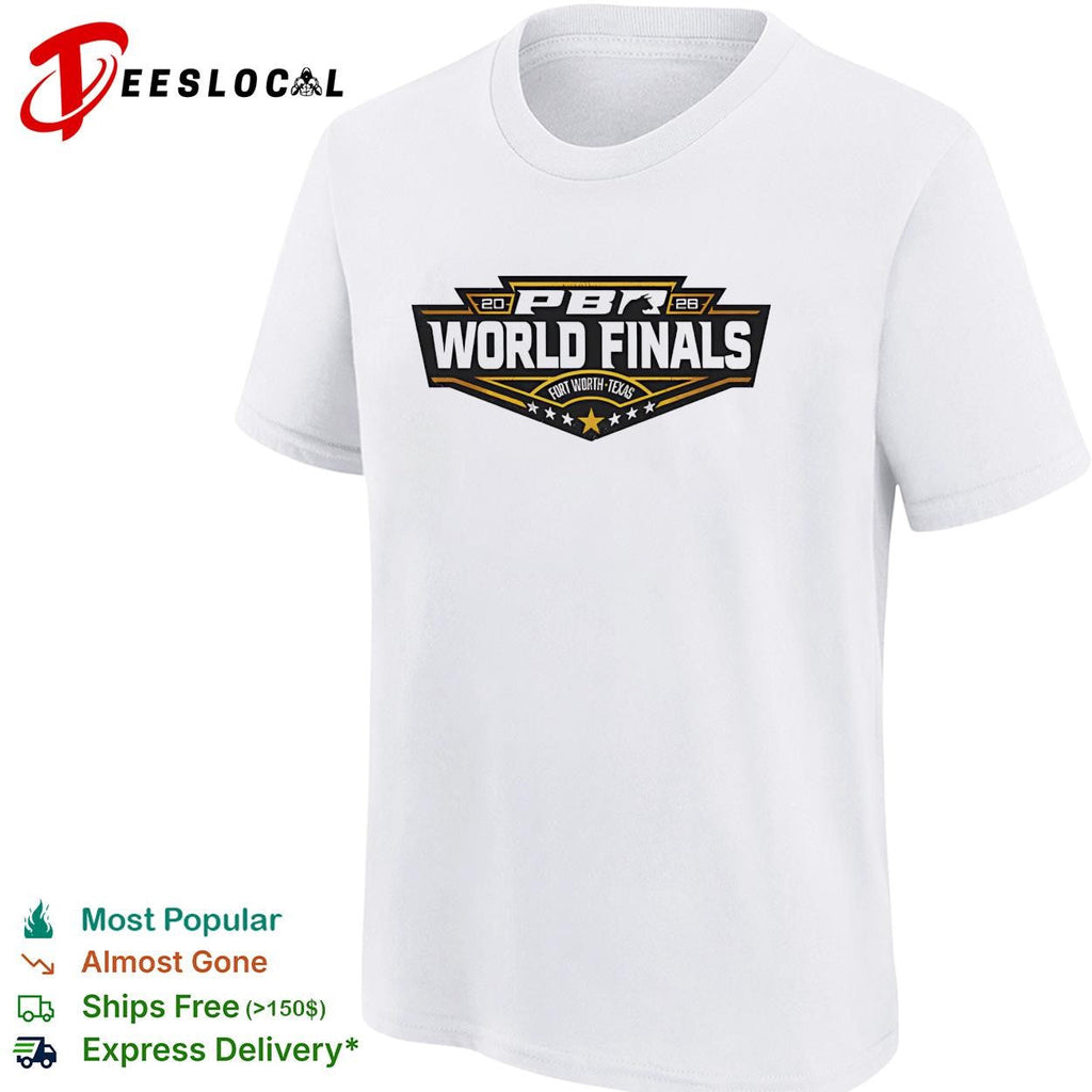 PBR World Finals Fort Worth Texas 2026 logo graphic shirt Unisex
