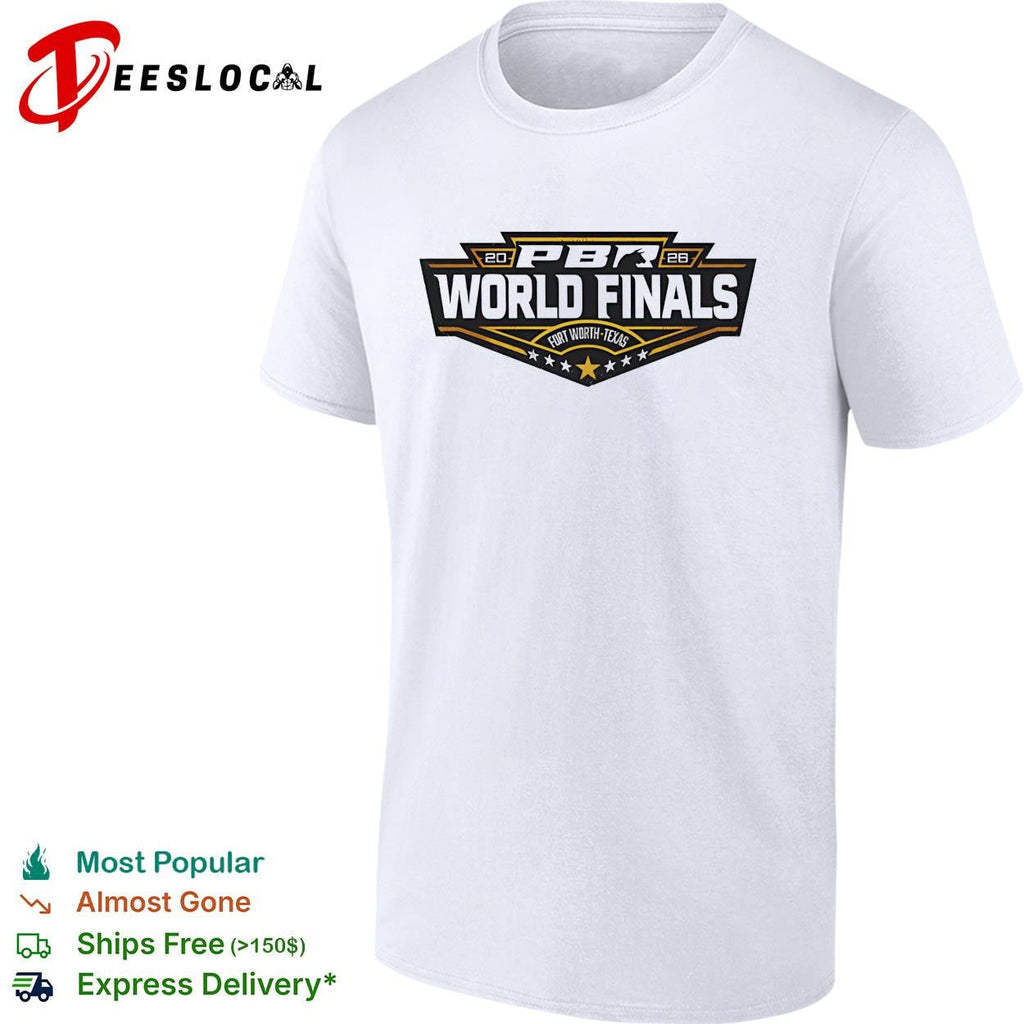 PBR World Finals Fort Worth Texas 2026 logo graphic shirt Unisex