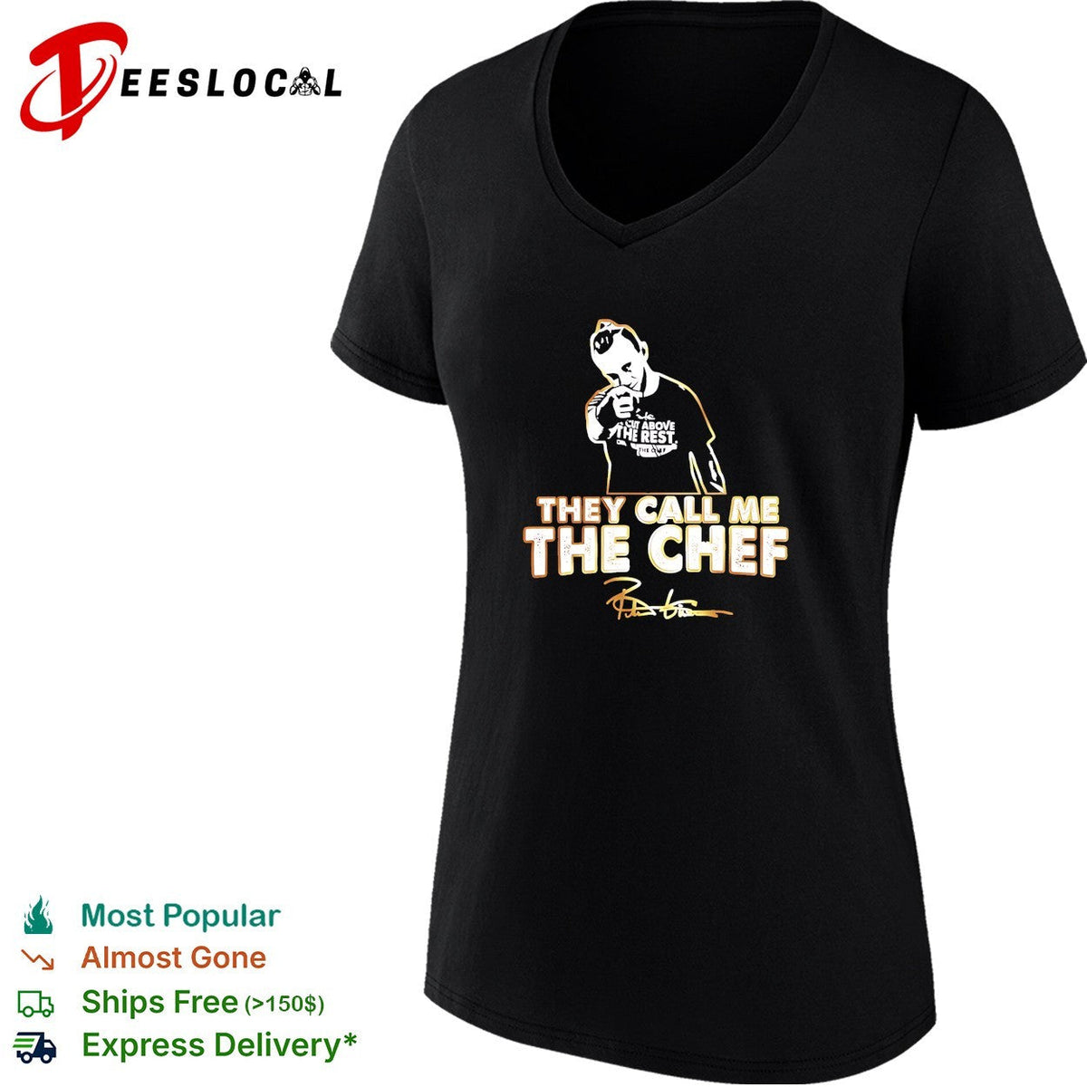 PG Pointing They Call Me The Chef Cooking Kitchen shirt Unisex