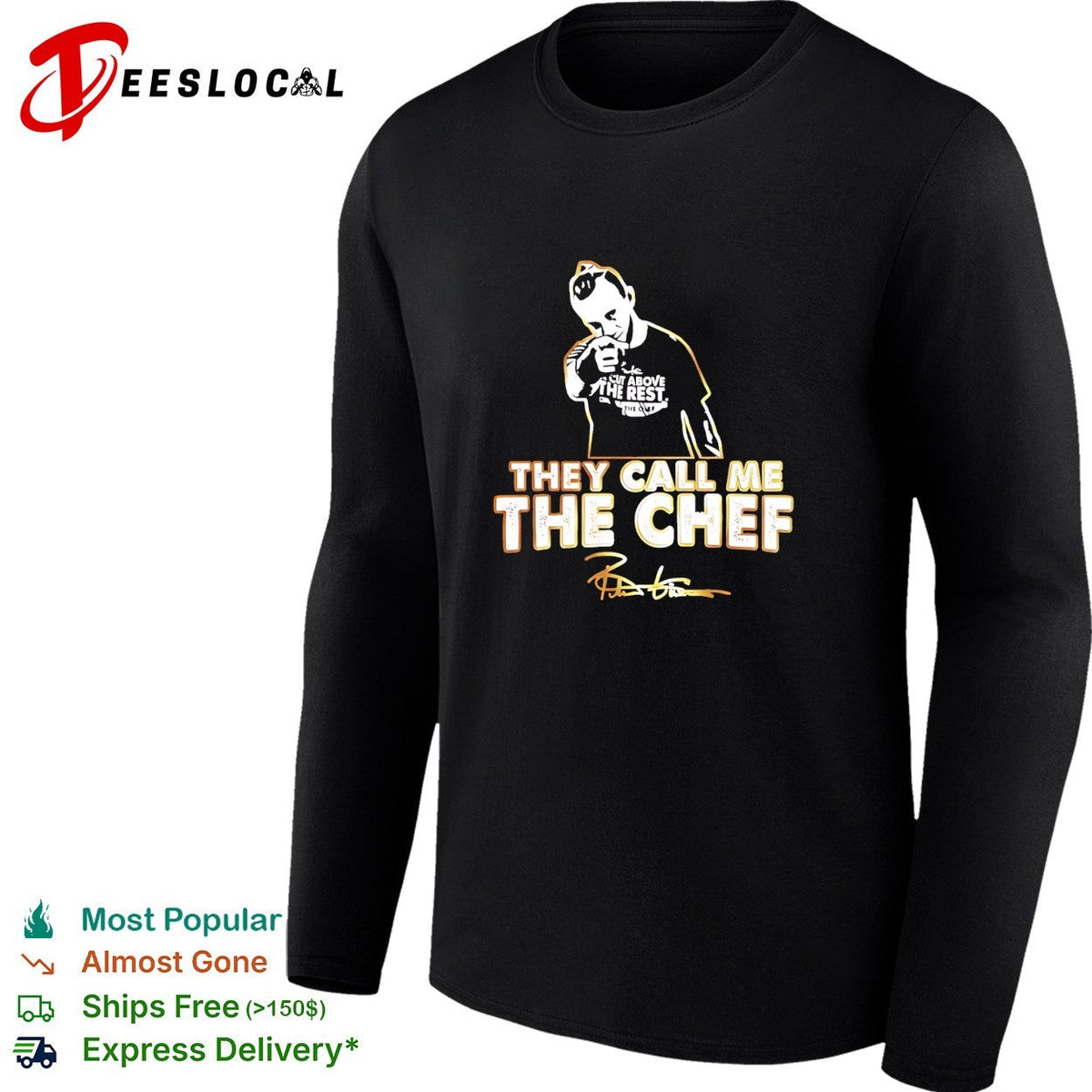 PG Pointing They Call Me The Chef Cooking Kitchen shirt Unisex