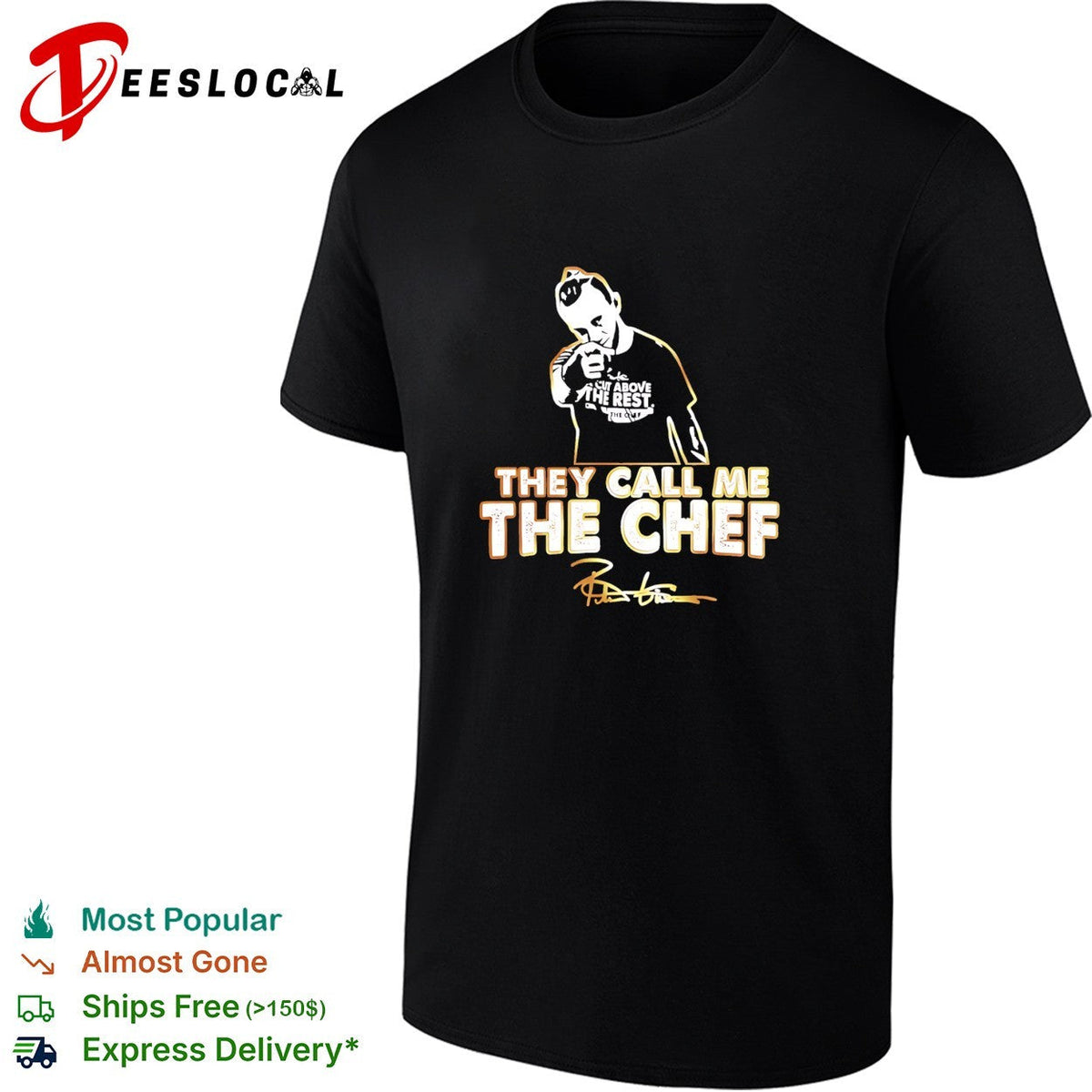 PG Pointing They Call Me The Chef Cooking Kitchen shirt Unisex