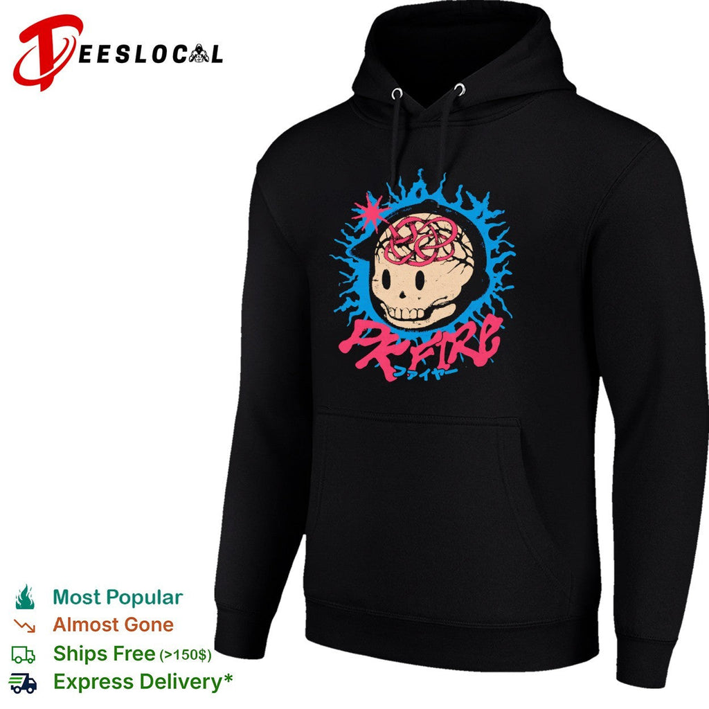 PK Fire skull shirt Unisex
