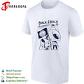 PSG back 2 back champions cute cartoon holding flag shirt Unisex
