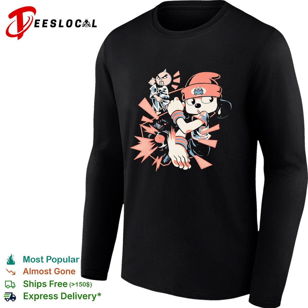 PaRappa the Rapper Chop Chop Master Onion Music Game Retro Nostalgia Video Game shirt Unisex