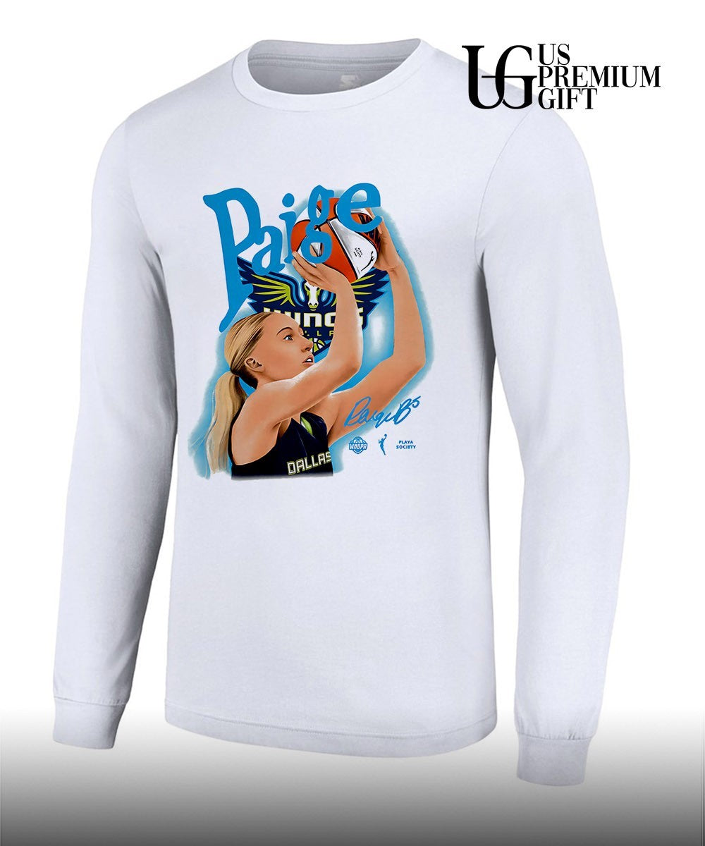 Paige Bueckers Dallas Wings WNBA Basketball Player shirt Unisex