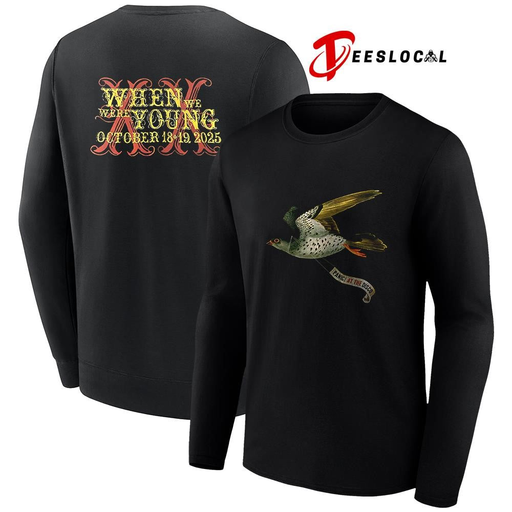 Panic At The Disco When We Were Young festival shirt Unisex