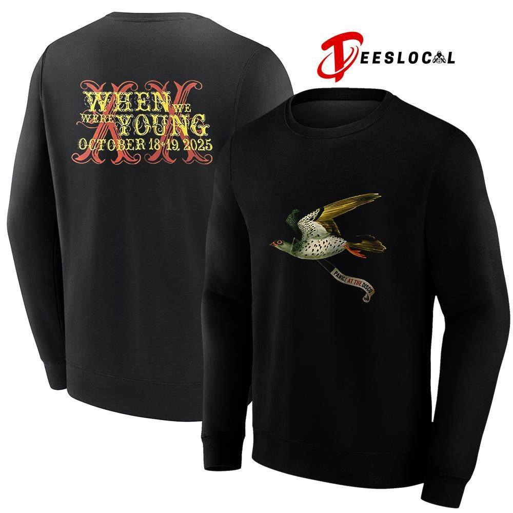 Panic At The Disco When We Were Young festival shirt Unisex