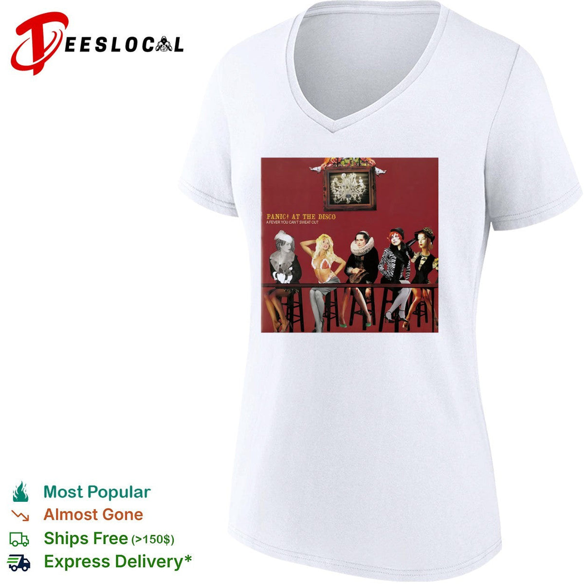 Panjc A Fever You Cant Sweat Out Album Cover Music Band Shirt Unisex