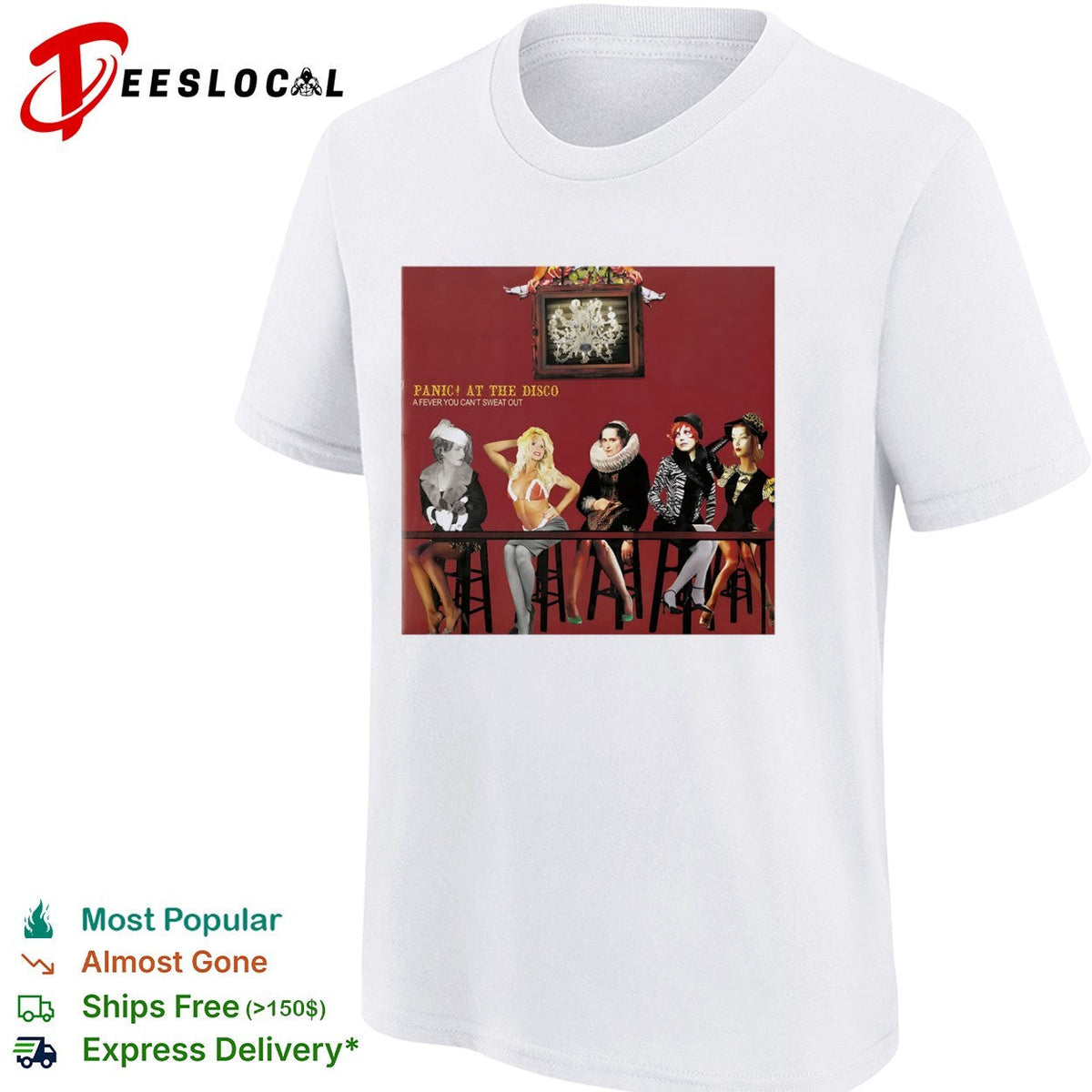 Panjc A Fever You Cant Sweat Out Album Cover Music Band Shirt Unisex