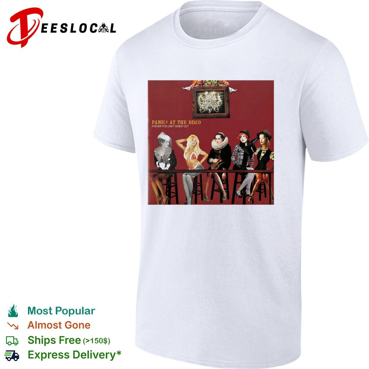 Panjc A Fever You Cant Sweat Out Album Cover Music Band Shirt Unisex