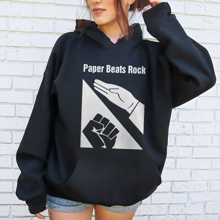 Paper Beats Rock T Shirt Unisex