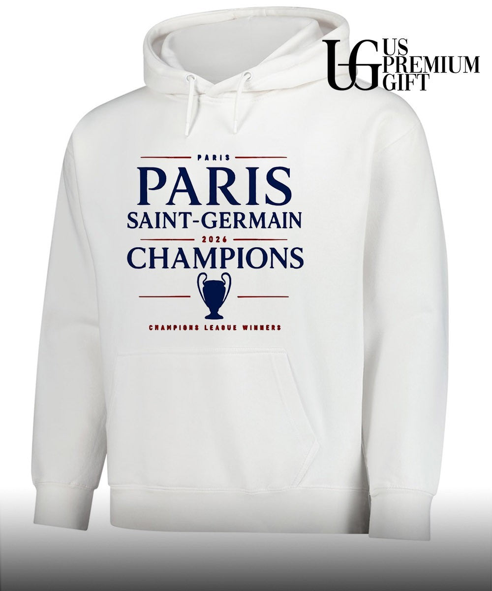 Paris Saint-Germain Champions League Winners 2026 shirt Unisex