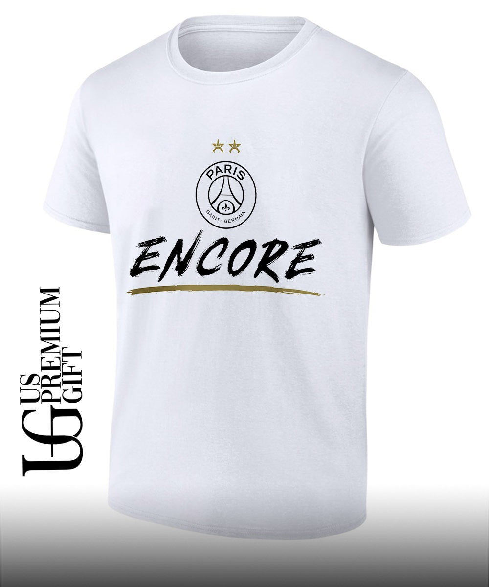Paris Saint-Germain Encore 2026 logo shirt Unisex