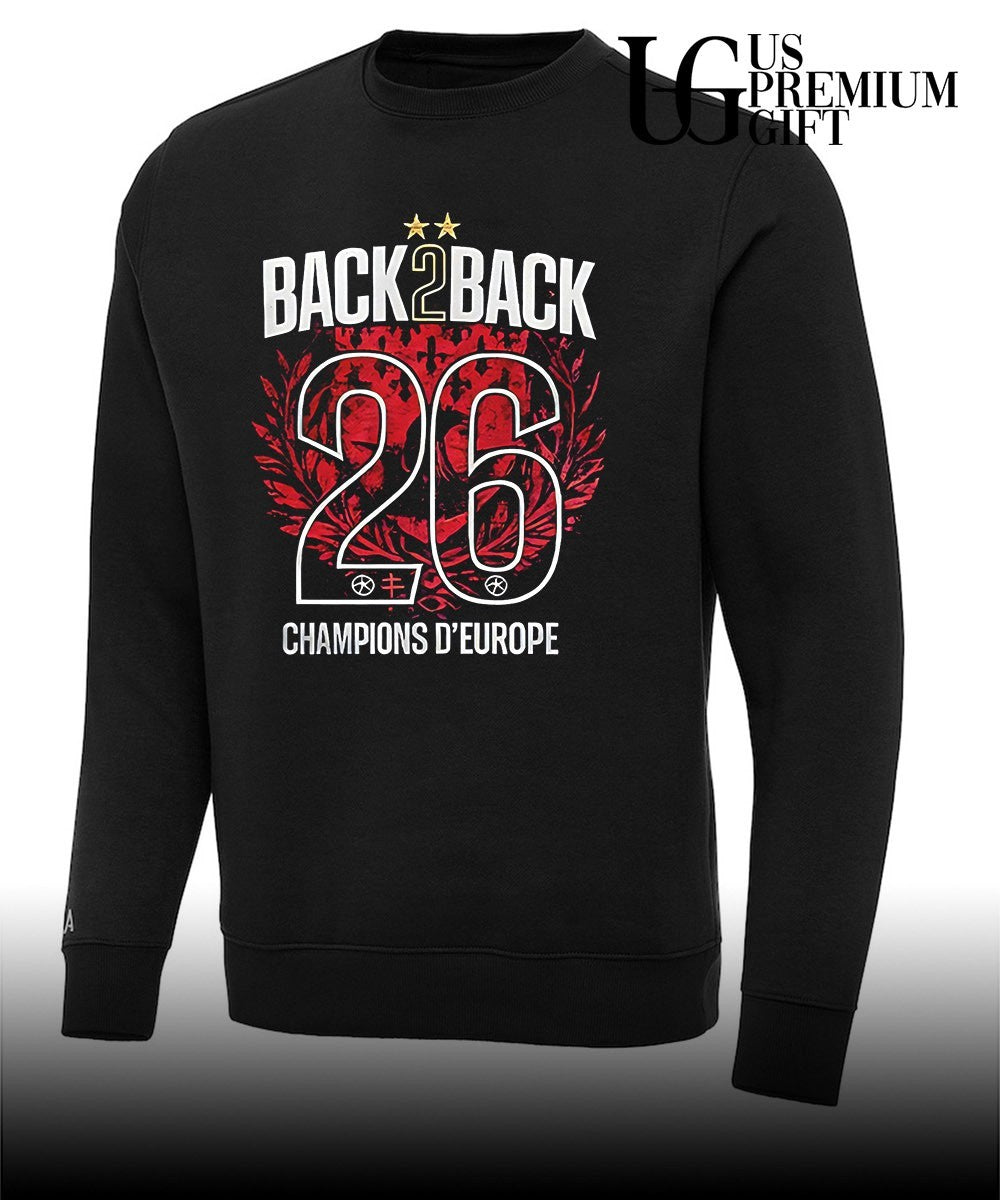 Paris Saint-Germain European Champions 2026 Back 2 Back shirt Unisex