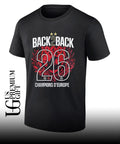Paris Saint-Germain European Champions 2026 Back 2 Back shirt Unisex