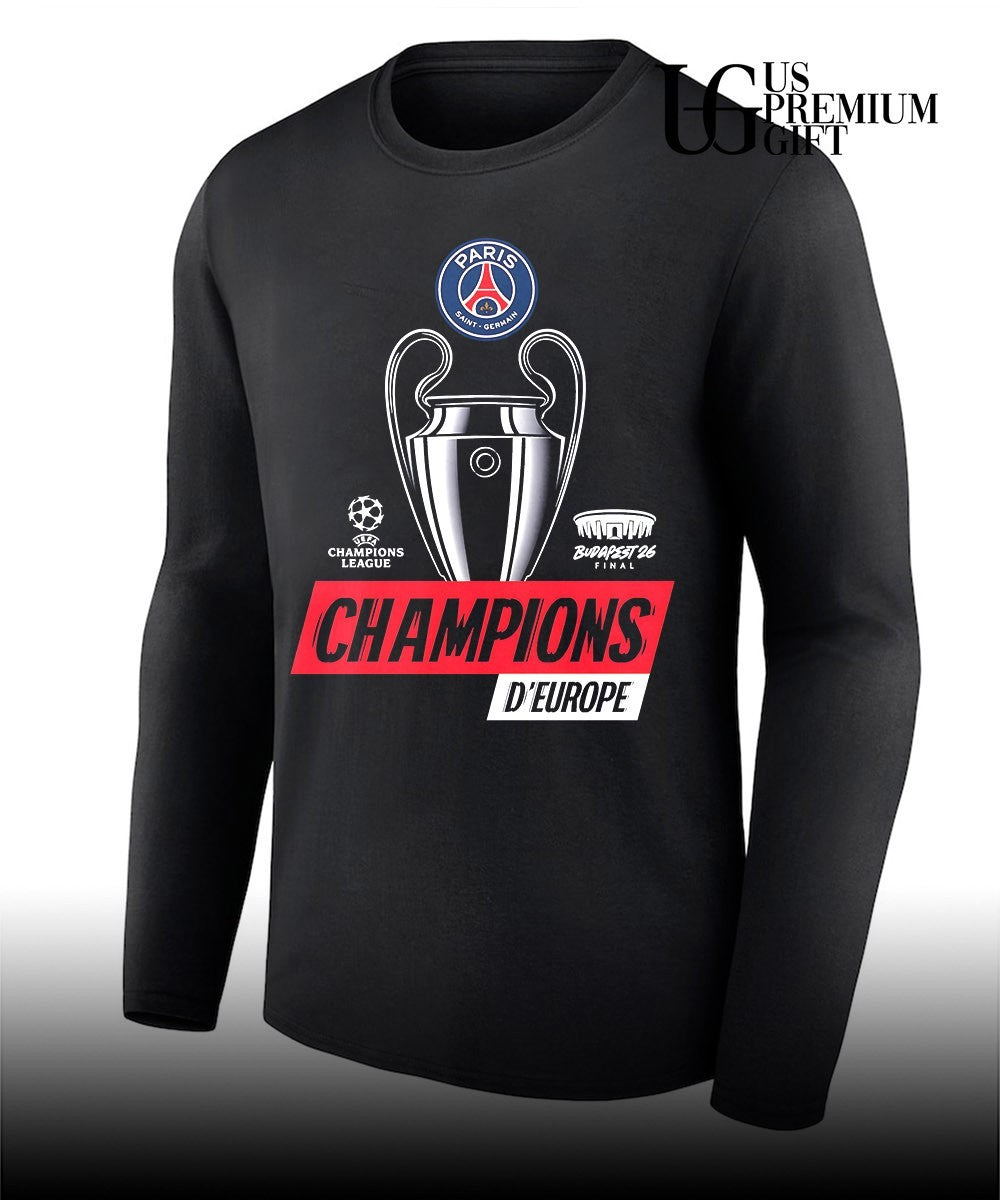 Paris Saint-Germain European Champions 2026 Unisex