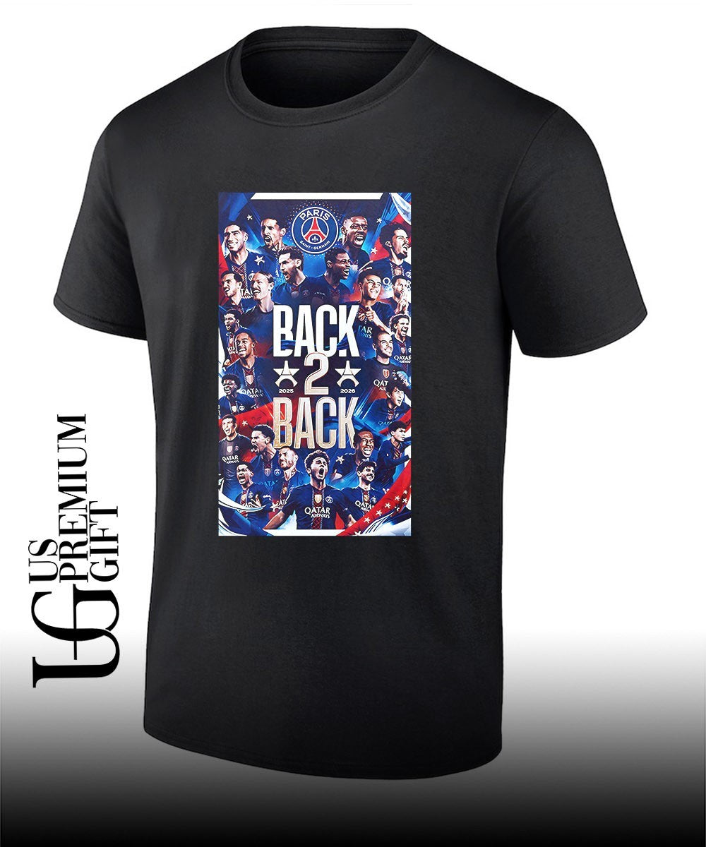 Paris Saint-Germain UEFA Champions League 2026 Back 2 Back shirt Unisex