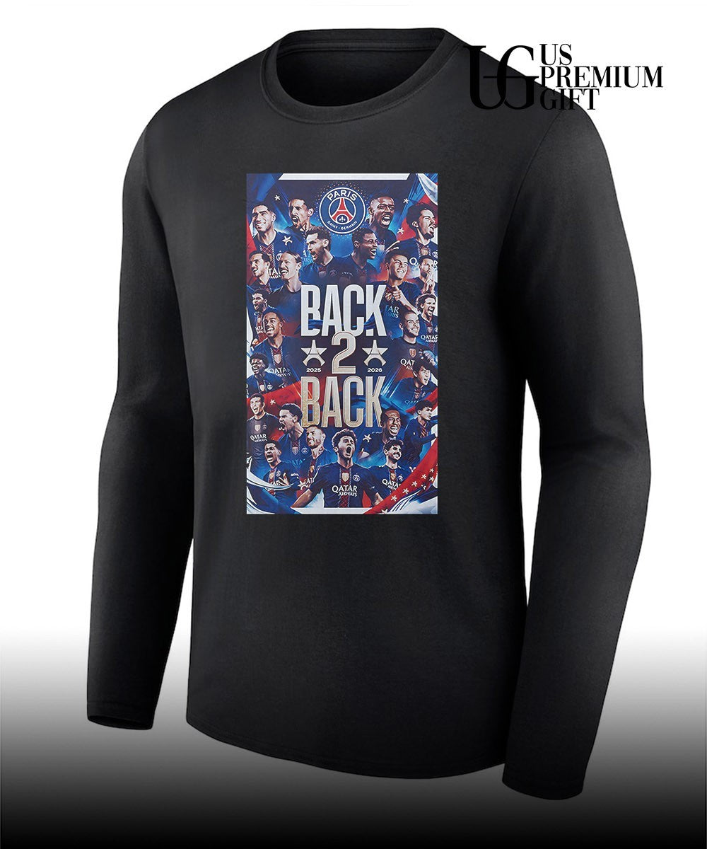 Paris Saint-Germain UEFA Champions back-to-back Unisex