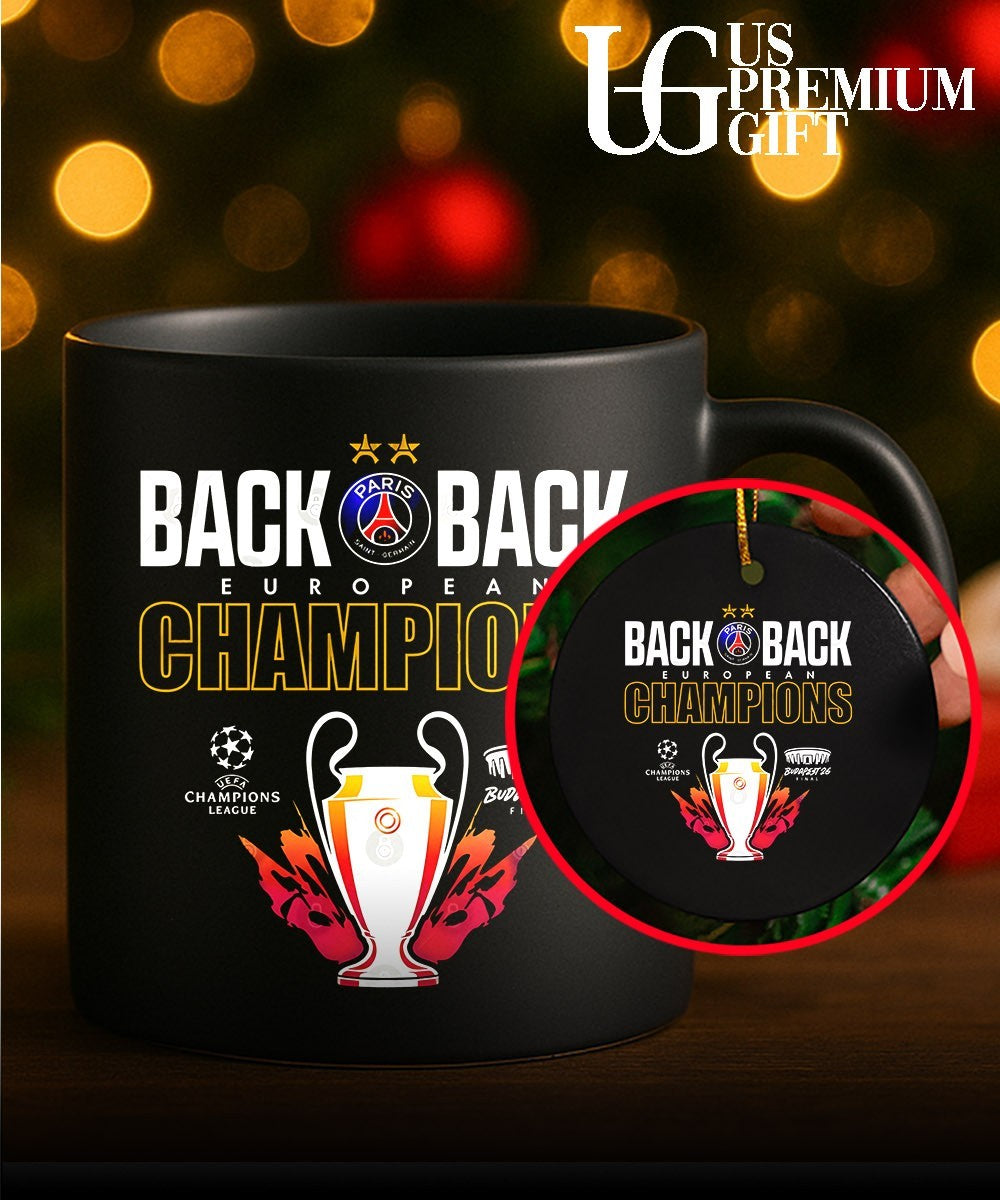 Paris Saint-Germain back to back UEFA Champions 2026 trophy shirt Unisex