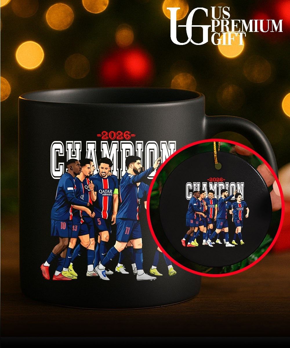 Paris Saint-Germain players Champions League Winners 2026 shirt Unisex