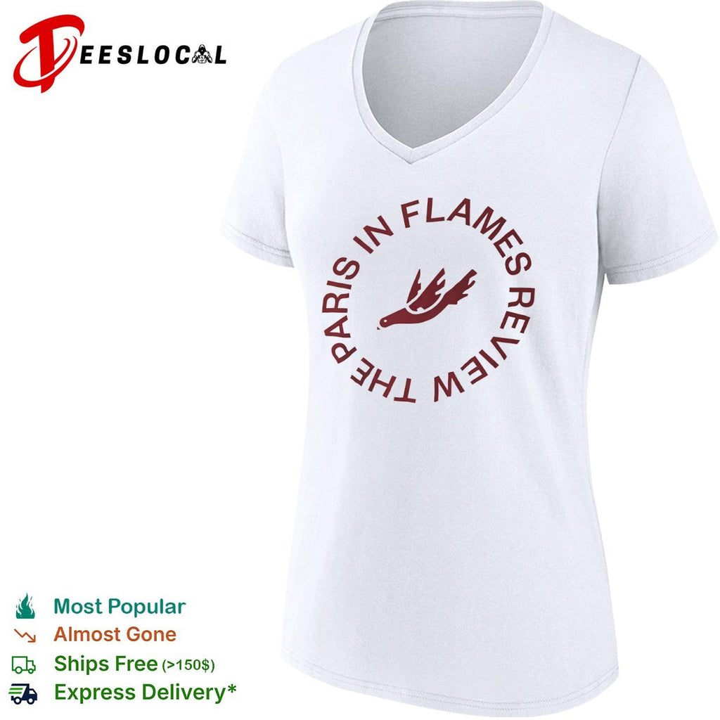Paris in Flames The Paris Review shirt Unisex
