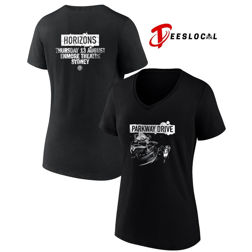Parkway Drive Killing Horizons tour Sydney Australia Enmore theater with Horizons shirt Unisex