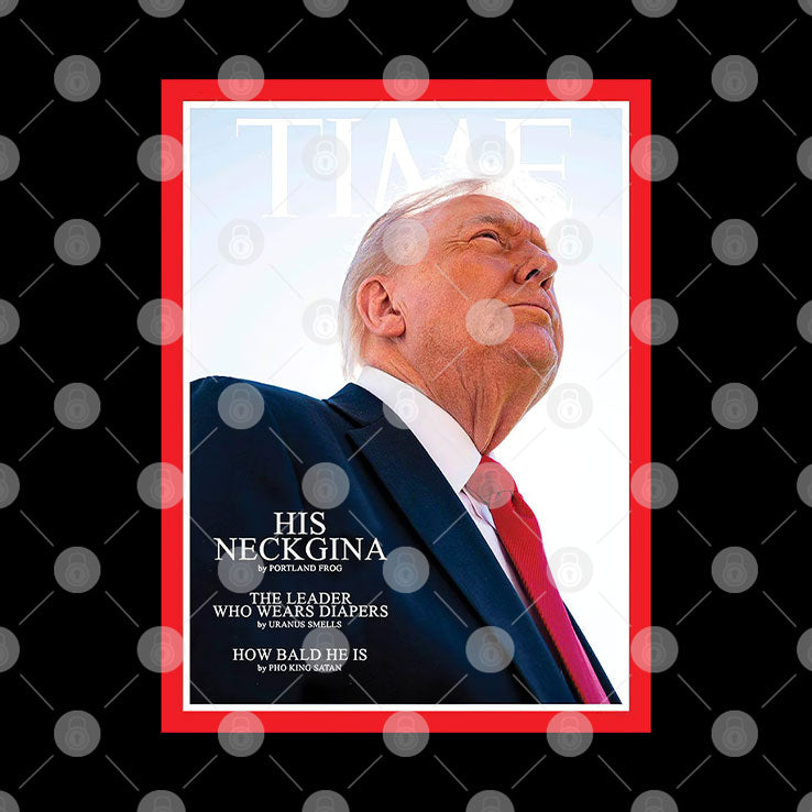 Parody Of Trump On Magazine Cover T Shirt Unisex