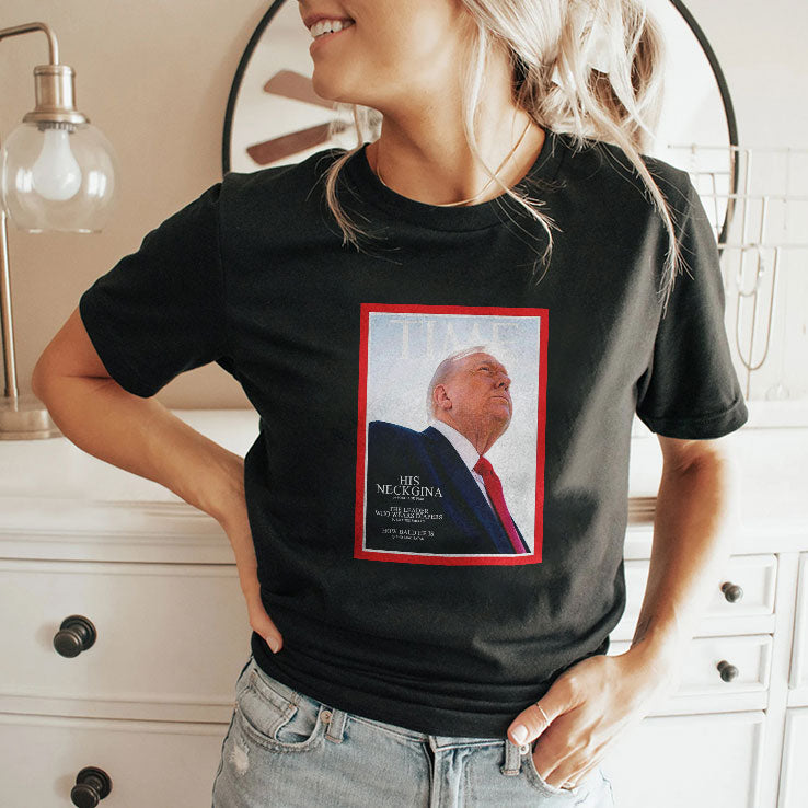 Parody Of Trump On Magazine Cover T Shirt Unisex