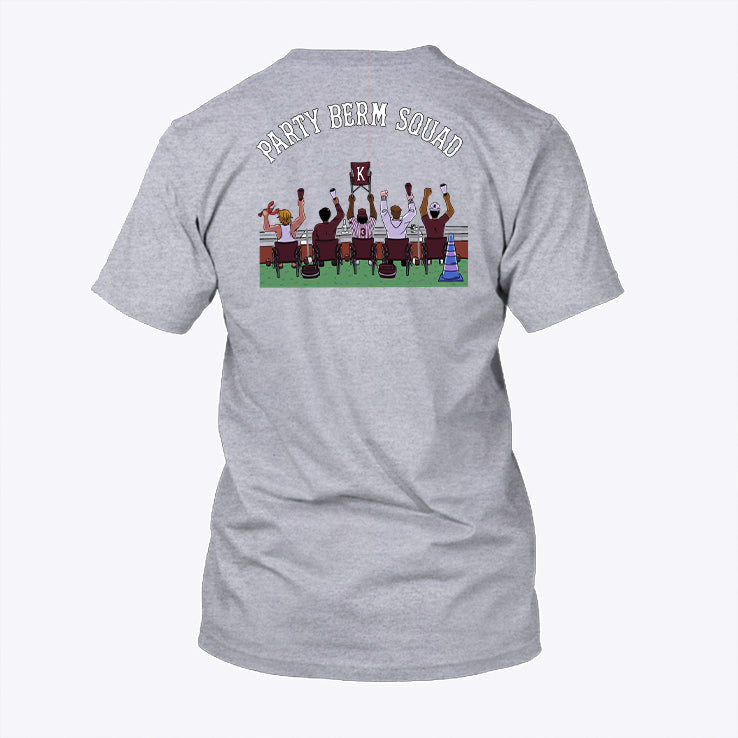 Party Berm Squad Mississippi State Bulldogs Baseball Shirt Unisex