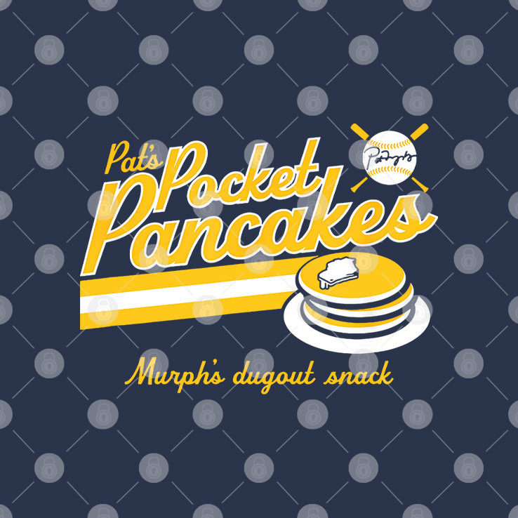 Pat Murphy Pocket Pancakes Murphy’s Dugout Snack T Shirt Unisex