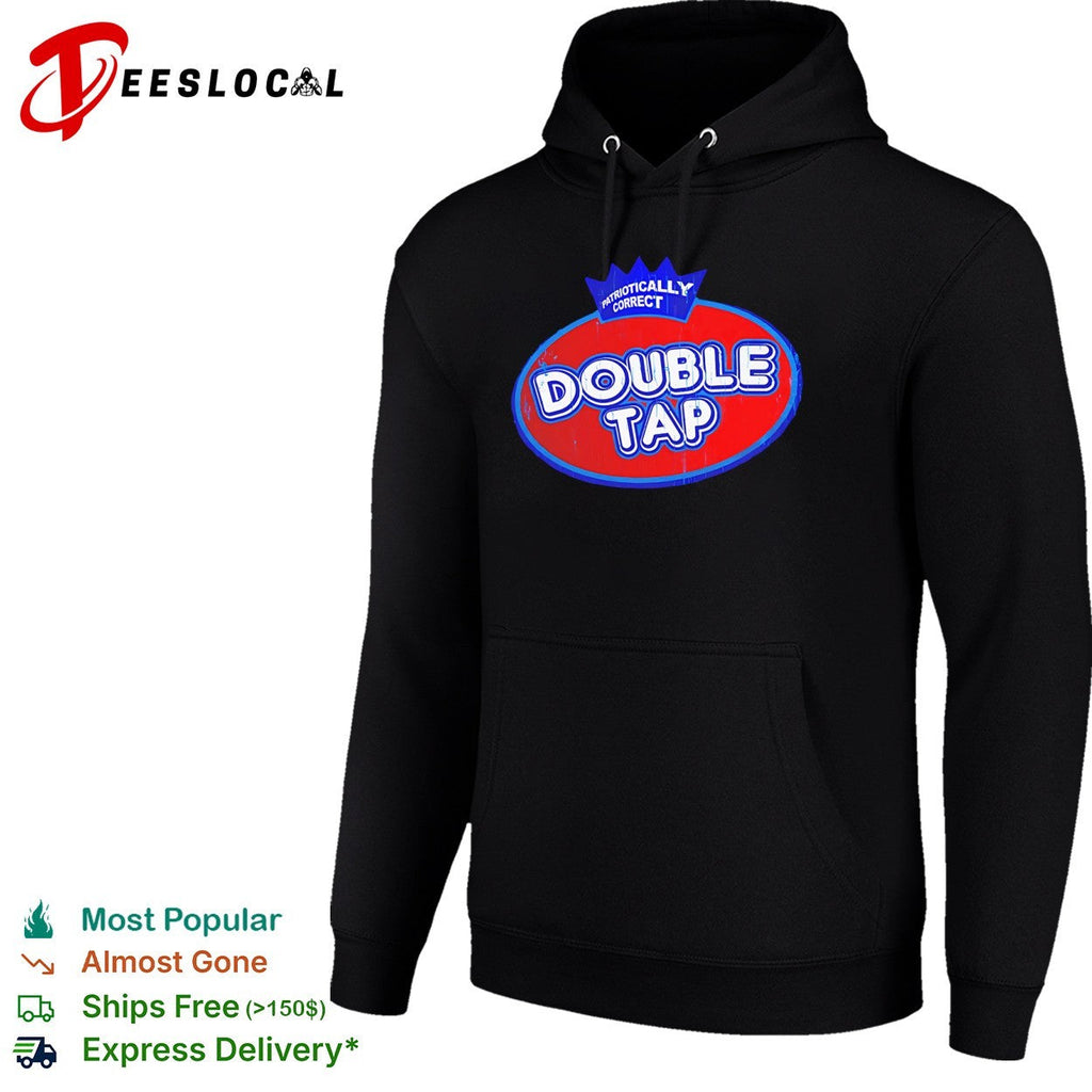 Patriotically Correct Double Tap logo Shirt Unisex
