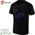 Paul Bunyan and Babe the Blue Ox Stargazing North Woods Legend Folklore Myth shirt Unisex