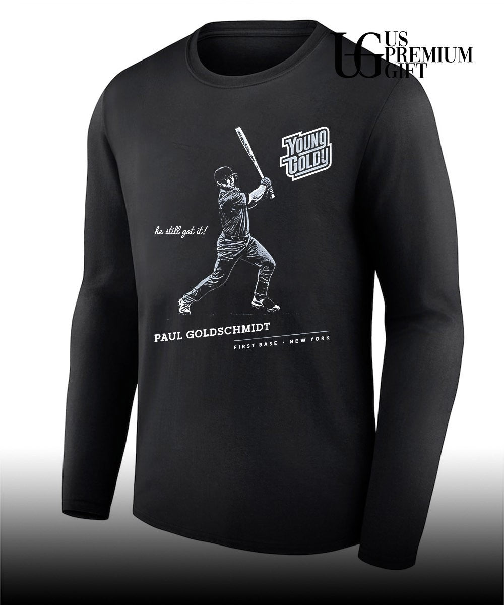 Paul Goldschmidt St. Louis Cardinals Young Goldy he still got it baseball shirt Unisex