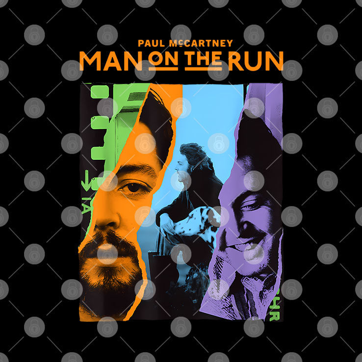 Paul McCartney Man On The Run T Shirt Unisex