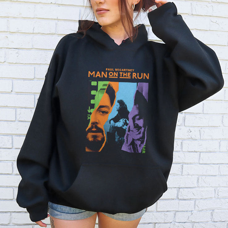 Paul McCartney Man On The Run T Shirt Unisex