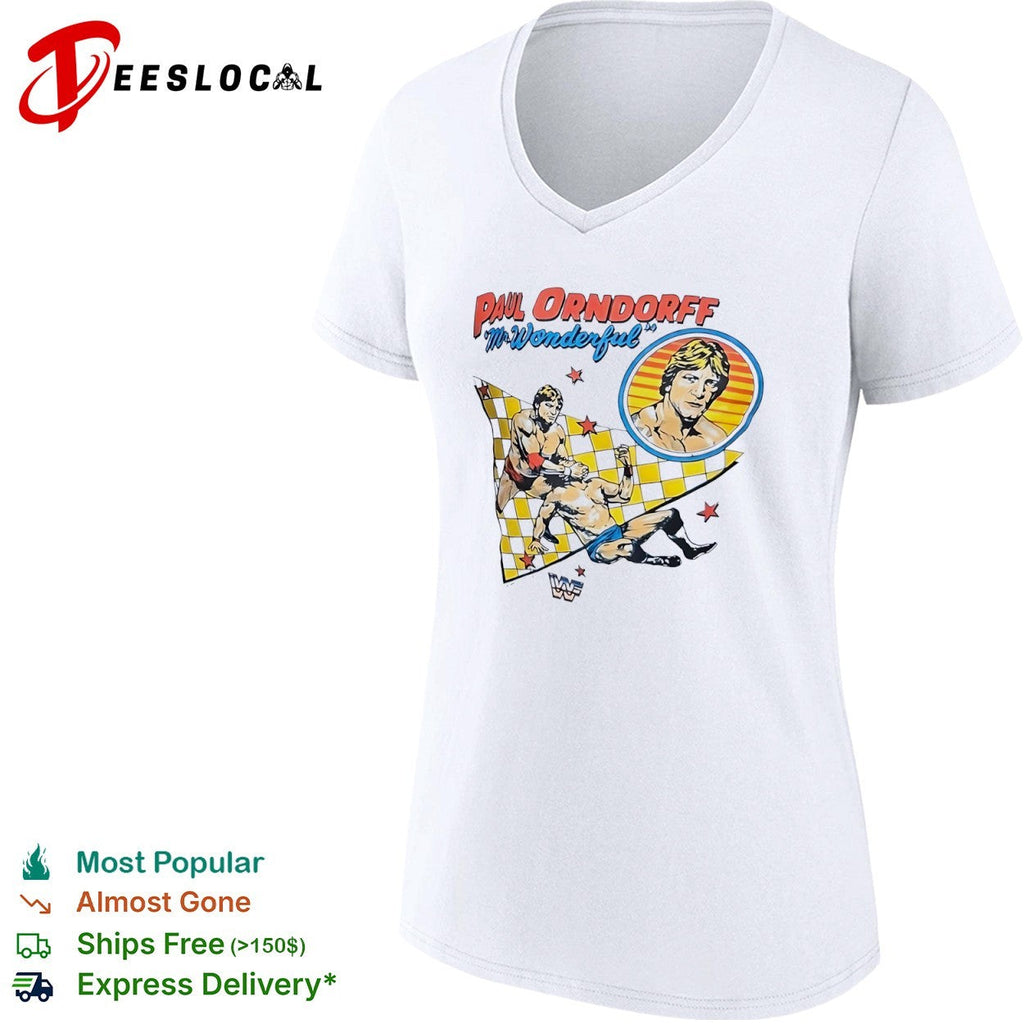 Paul Orndorff WWF Mr Wonderful wrestlers fighting shirt Unisex