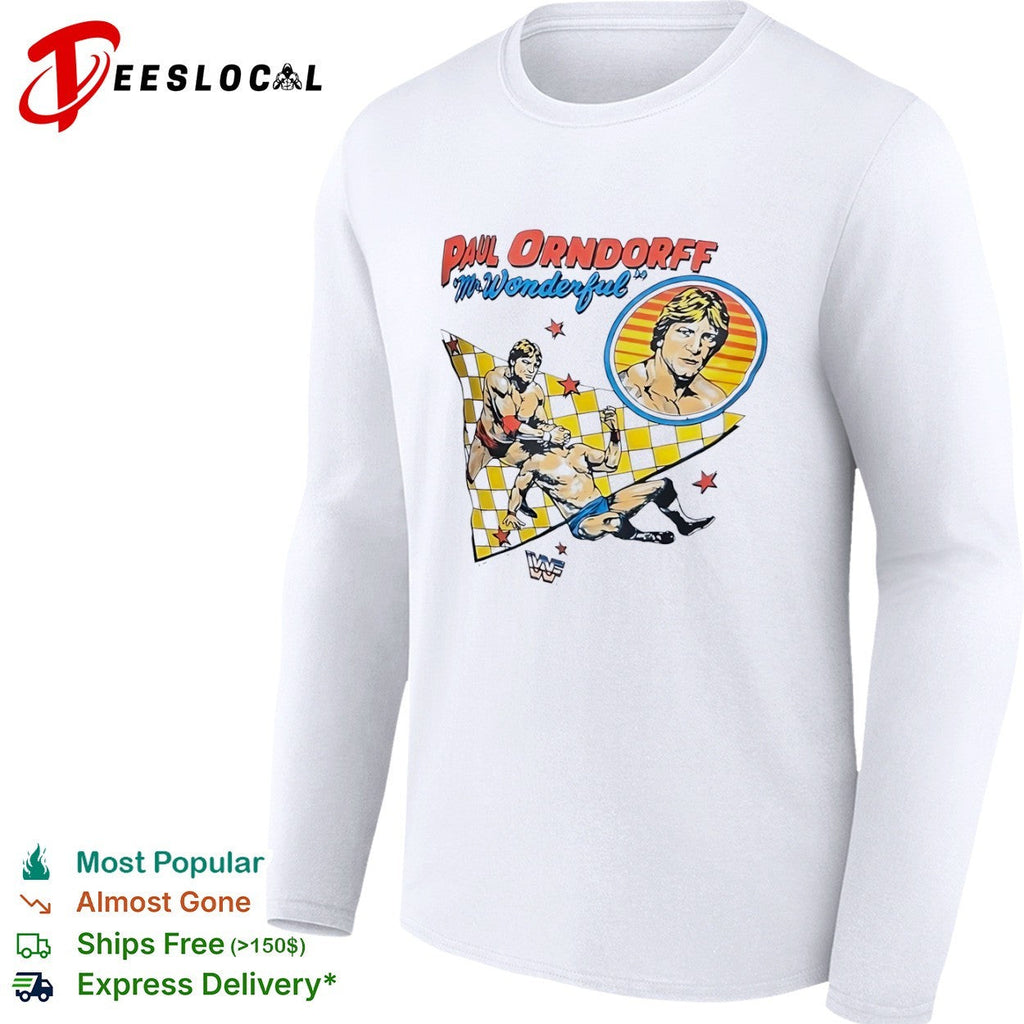 Paul Orndorff WWF Mr Wonderful wrestlers fighting shirt Unisex