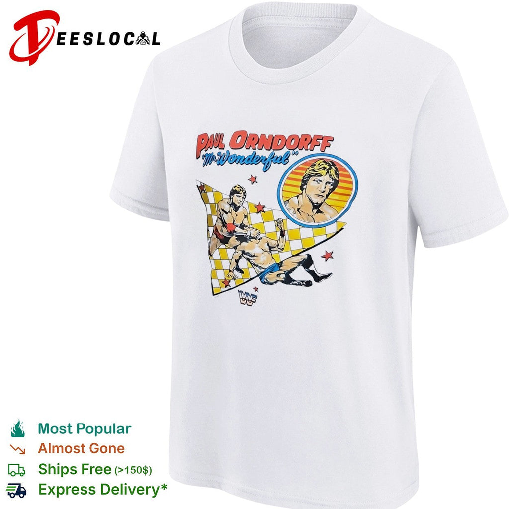 Paul Orndorff WWF Mr Wonderful wrestlers fighting shirt Unisex
