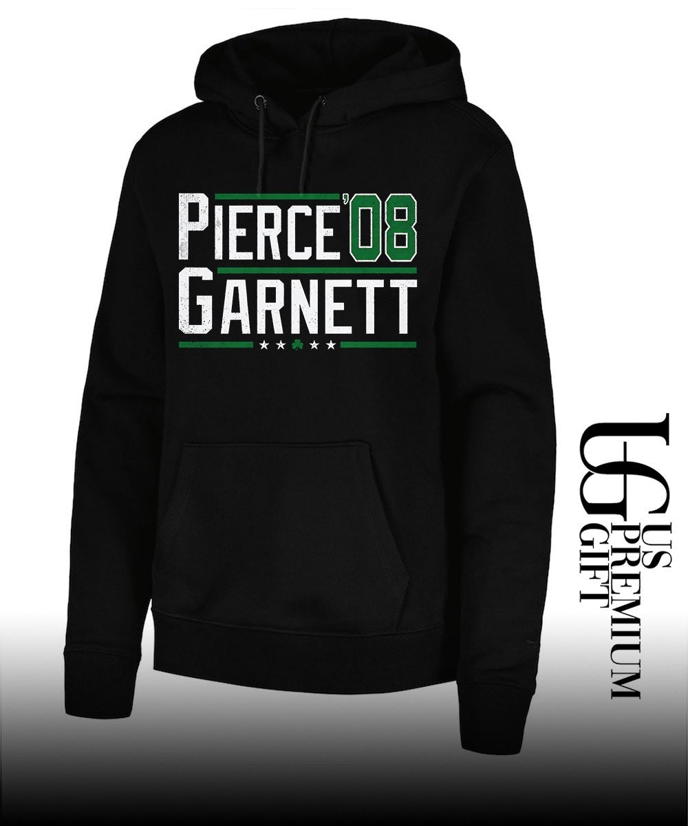 Paul Pierce and Kevin Garnett Boston Celtics NBA Championship Pierce 08 Garnett shirt Unisex